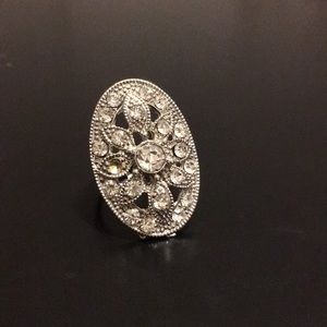 Silver Studded ring